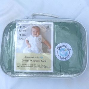 Dreamland Baby Dream Weighted Sack in Sage Green